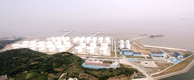 中建三局舟山液體化工品中轉(zhuǎn)基地 中建三局舟山液體化工品中轉(zhuǎn)基地