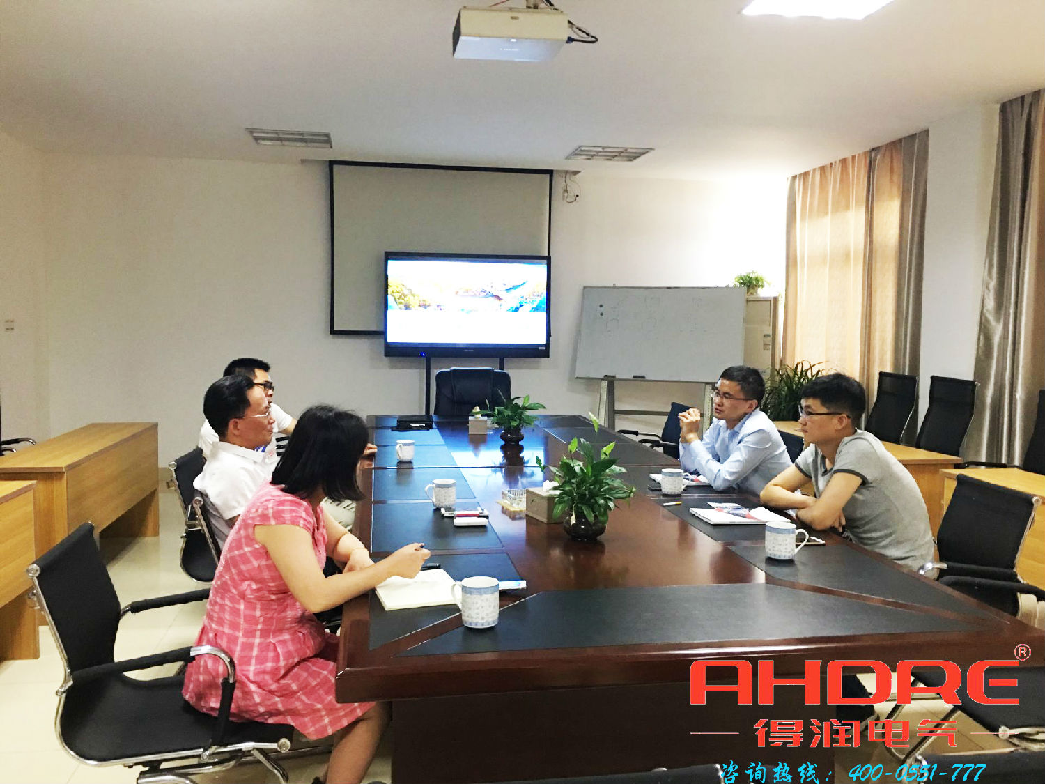 安徽得潤(rùn)電氣客戶來訪 安徽得潤(rùn)電氣客戶來訪