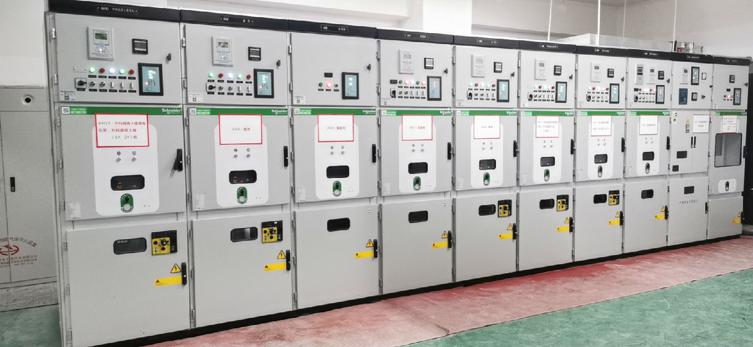 施耐德MVnex中置式開關柜學校項目 得潤電氣提供
